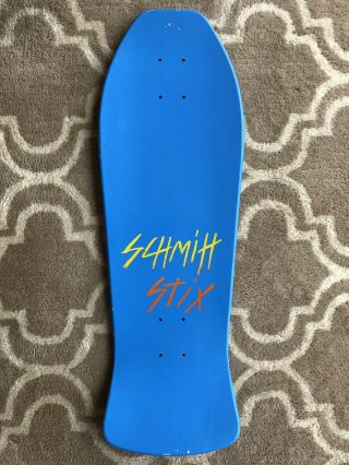 Schmitt Stix Tarampula Grosso Blocks Shape Vintage Skateboard Deck NOS 2