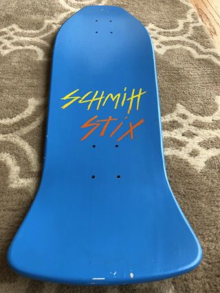 Schmitt Stix Tarampula Grosso Blocks Shape Vintage Skateboard Deck NOS 8