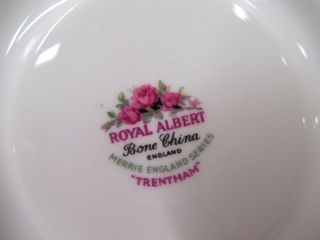 ROYAL ALBERT chintz Tea cup and saucer Merry England Pink roses Teacup Trentham 4