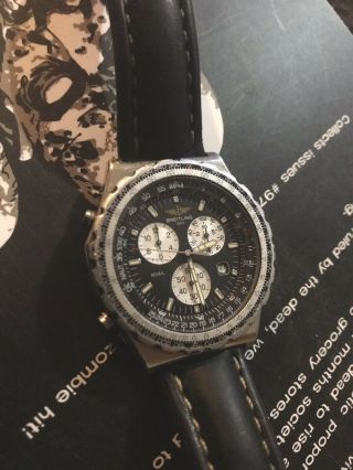 Breitling Navitimer Jupiter Pilots Men’s Vintage Watch Black A59028