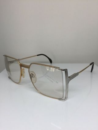 Neostyle Nautic 8 995 Eyeglasses C.  Gold & Silver Nos Germany Size: 56 - 18mm