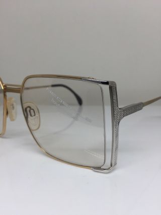 NEOSTYLE Nautic 8 995 Eyeglasses C.  Gold & Silver NOS Germany Size: 56 - 18mm 2