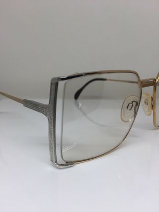 NEOSTYLE Nautic 8 995 Eyeglasses C.  Gold & Silver NOS Germany Size: 56 - 18mm 5