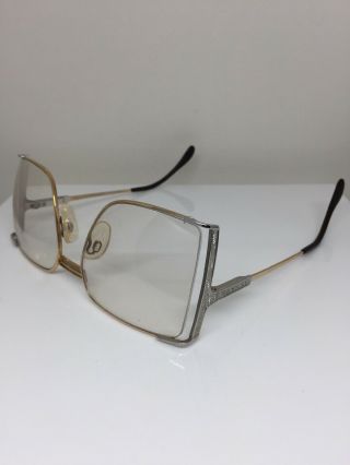 NEOSTYLE Nautic 8 995 Eyeglasses C.  Gold & Silver NOS Germany Size: 56 - 18mm 6