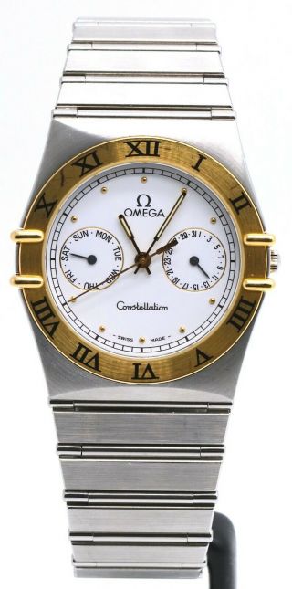 Ω Ω Omega Constellation Day Date 396.  1070 Steel & 18k Gold Quartz 34mm Watch Ω Ω