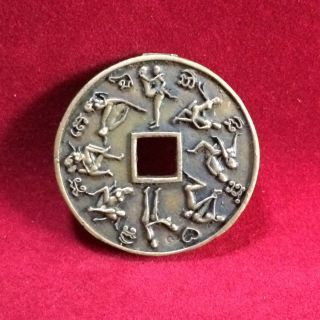Kamasutra Coin Powerful Love Attraction Thai Amulet