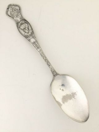 German Wwi Era Oneida Engraved Spoon Kaiserin Augusta Victoria Silver Plated