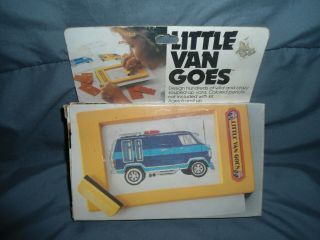 Vintage 1978 Tomy Little Van Goes Complete Complete