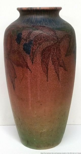 Antique Rookwood Elizabeth Lincoln Arts Crafts 614C Matte Art Pottery Vase 1926 3