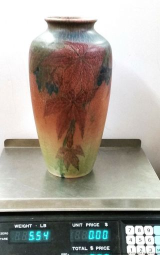 Antique Rookwood Elizabeth Lincoln Arts Crafts 614C Matte Art Pottery Vase 1926 9