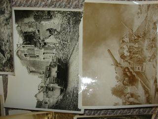 WW1 battle photographs tanks artillery soldiers 2