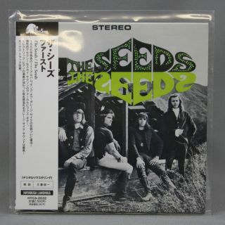 The Seeds - The Seeds W/ Bonus Track Japan Mini Lp Obi Cd