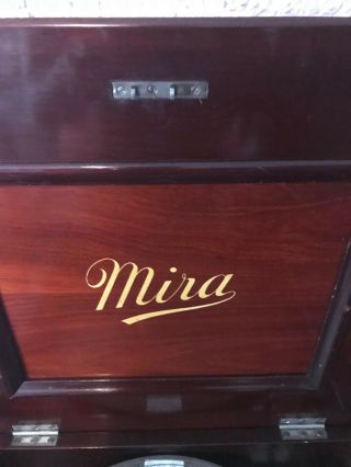 Antique Mahogany Mira Music Box 4