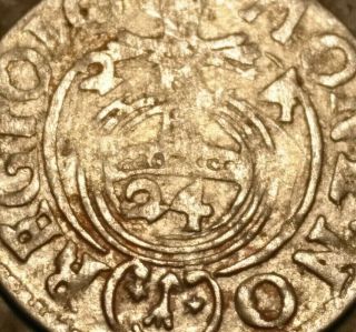 The 1624 Silver Coin Ancient Pirate Shipwreck Treasure Chest Era Old Vintage Us