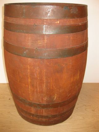 Antique Coca - Cola Wooden 5 Gallon Syrup Keg/ Barrel 6