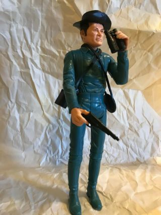 Marx Johnny West Captain Maddox Vintage Action Figure With Accessories