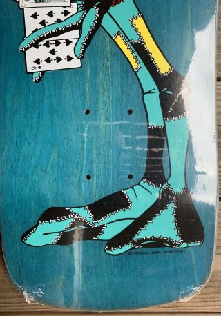 NOS Ray Barbee powell peralta skateboard deck vintage 80s not reissue.  Full Size 4