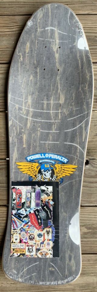 NOS Ray Barbee powell peralta skateboard deck vintage 80s not reissue.  Full Size 6