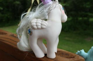 Princess Tiffany Vintage G1 My Little Pony with Accessories MLP OOS Bushwoolie 6