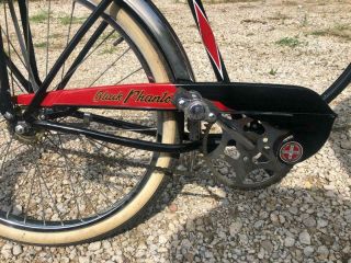 antique 1952 Schwinn Black Phantom BICYCLE restored vintage cruiser bike 4