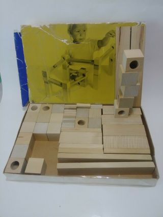 Creative Playthings Multiway Rollway–vintage Game Blocks And Tracks For Marbles