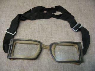 Wwii Russian Pilot Protective Glasses