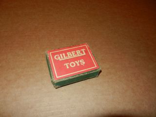 A C Gilbert Toys Small Parts Box,  Late Teen 