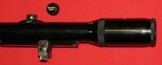 Vintage german rifle scope Hubertus 4x - 12X VARIABLE / Schmidt & Bender 2