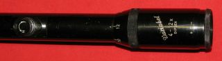 Vintage german rifle scope Hubertus 4x - 12X VARIABLE / Schmidt & Bender 4