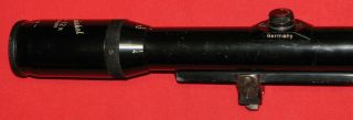 Vintage german rifle scope Hubertus 4x - 12X VARIABLE / Schmidt & Bender 6