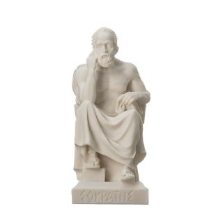 Socrates Ancient Greek Philosopher Sculpture Statue 470 - 399b.  C.  6.  7 "