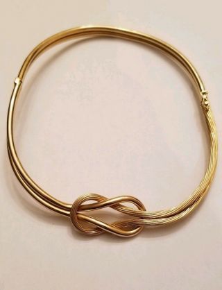 Ilias Lalaounis Knot Of Hercules: Necklace 18k Gold Choker
