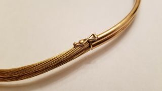 ILIAS LALAOUNIS Knot of Hercules: Necklace 18k Gold Choker 4