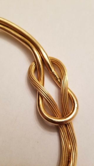ILIAS LALAOUNIS Knot of Hercules: Necklace 18k Gold Choker 6