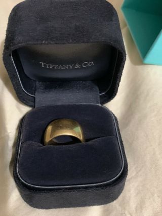 Vintage Tiffany 18 Kt Yellow Gold Wedding Band Ring