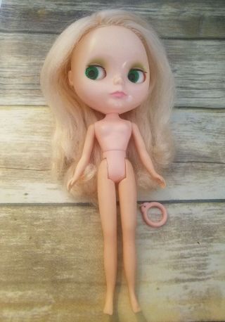 1972 Vintage Kenner Blythe Doll Blonde 6 Line Beauty 5