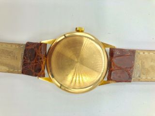 Vintage Girard Perregaux Men’s 18k Solid Rose Gold Watch,  Exc 3