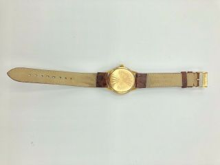 Vintage Girard Perregaux Men’s 18k Solid Rose Gold Watch,  Exc 4