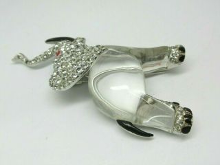 Trifari Alfred Philippe 1940 ' s TRUMPETING ELEPHANT JELLY BELLY FUR CLIP 5