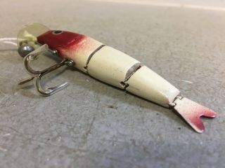 Vintage RARE Haas Liv - Minno Jointed Lure - Smaller 3.  75 