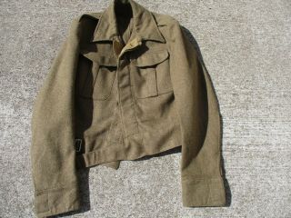 Imperial British Army Wwii Wool Battledress Blouse