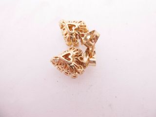 18ct gold 1.  44ct diamond earrings,  cluster earrings 18k 750 3