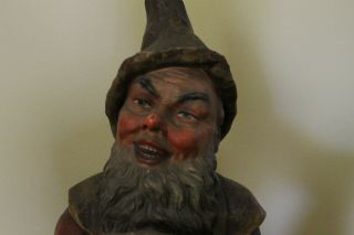 Antique German Elf / Gnome Statue 100 years old Germany 3