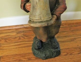 Antique German Elf / Gnome Statue 100 years old Germany 4