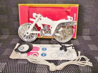Ultra - Rare Tomy Motocross Motorcycle Bike Game Pocket Mate Japan Vint.  Toys