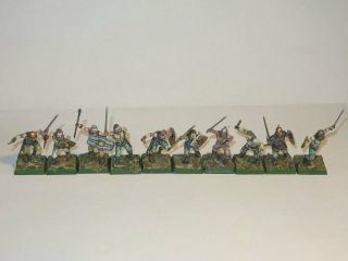 Warlord Games 28mm Ancient Gaul Celtic Warriors X10 - Nicely Painted