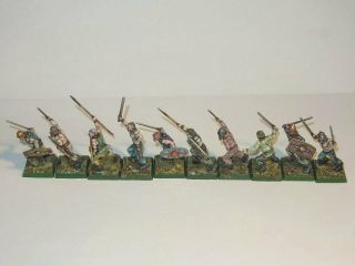 Warlord Games 28mm Ancient Gaul Celtic Warriors x10 - nicely painted 2