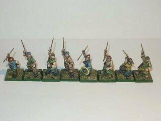 Warlord Games 28mm Ancient Gaul Javelin Men X8 - Nicely Painted