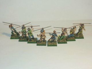 Warlord Games 28mm Ancient Gaul Javelin Men x8 - nicely painted 2