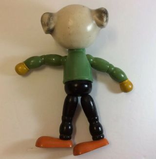 1930’S?? PETE THE PUP Our Gang Jointed WOOD Toy FIGURE - J.  L.  KALLUS 4